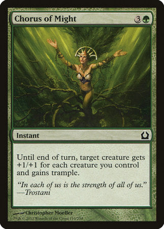 Chorus of Might [Return to Ravnica] | Exor Games Truro