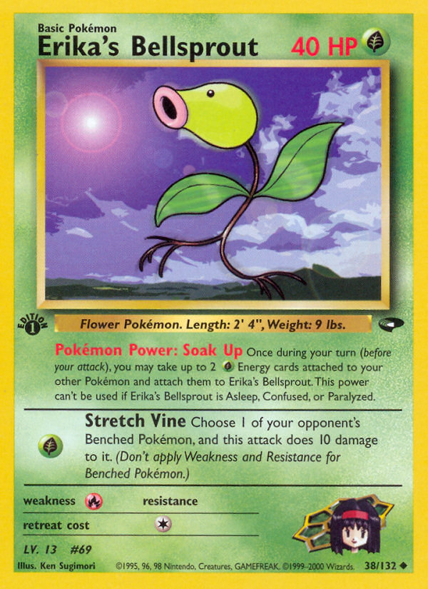 Erika's Bellsprout (38/132) [Gym Challenge 1st Edition] | Exor Games Truro