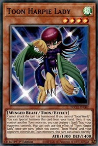 Toon Harpie Lady [TOCH-EN002] Super Rare | Exor Games Truro