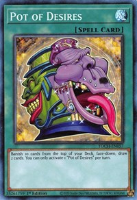 Pot of Desires (CR) [TOCH-EN057] Collector's Rare | Exor Games Truro