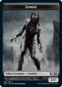 Zombie Token [Core Set 2021] | Exor Games Truro