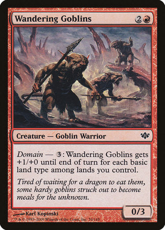 Wandering Goblins [Conflux] | Exor Games Truro