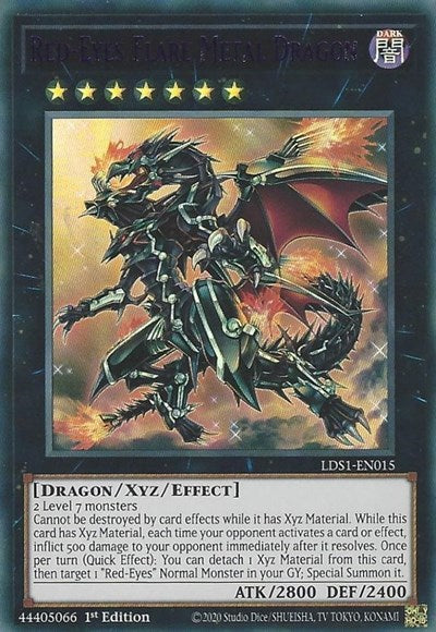 Red-Eyes Flare Metal Dragon (Purple) [LDS1-EN015] Ultra Rare | Exor Games Truro