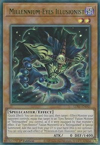 Millennium-Eyes Illusionist (Green) [LDS1-EN045] Ultra Rare | Exor Games Truro