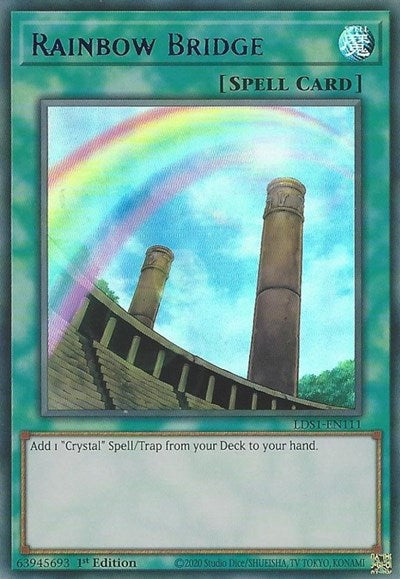Rainbow Bridge (Blue) [LDS1-EN111] Ultra Rare | Exor Games Truro