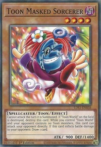 Toon Masked Sorcerer [LDS1-EN058] Common | Exor Games Truro