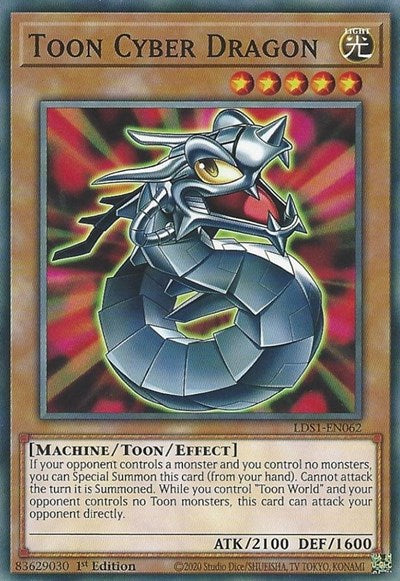 Toon Cyber Dragon [LDS1-EN062] Common | Exor Games Truro