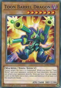 Toon Barrel Dragon [LDS1-EN064] Common | Exor Games Truro