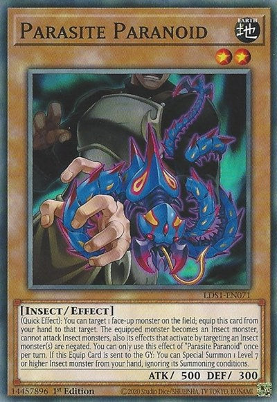Parasite Paranoid [LDS1-EN071] Common | Exor Games Truro