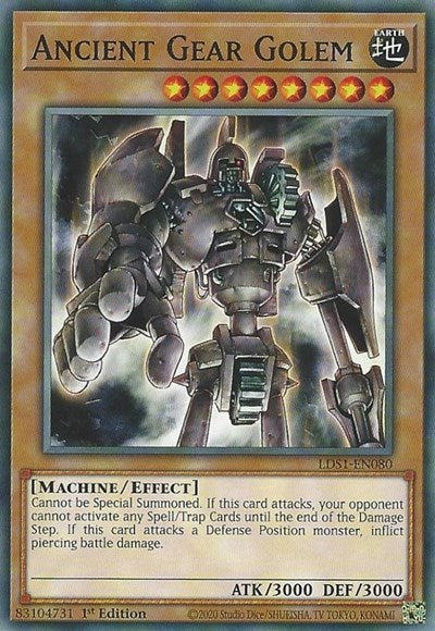 Ancient Gear Golem [LDS1-EN080] Common | Exor Games Truro