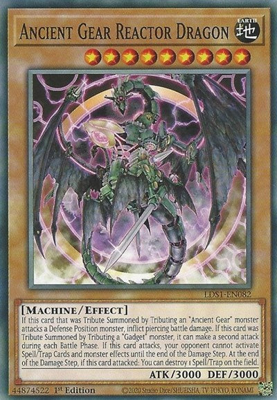 Ancient Gear Reactor Dragon [LDS1-EN082] Common | Exor Games Truro