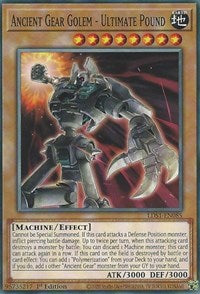 Ancient Gear Golem - Ultimate Pound [LDS1-EN085] Common | Exor Games Truro