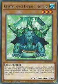 Crystal Beast Emerald Tortoise [LDS1-EN095] Common | Exor Games Truro