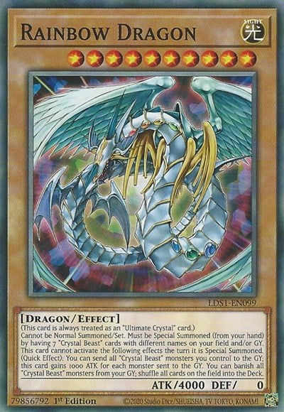 Rainbow Dragon [LDS1-EN099] Common | Exor Games Truro