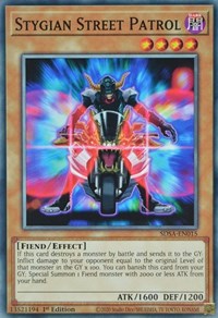 Stygian Street Patrol [SDSA-EN015] Common | Exor Games Truro