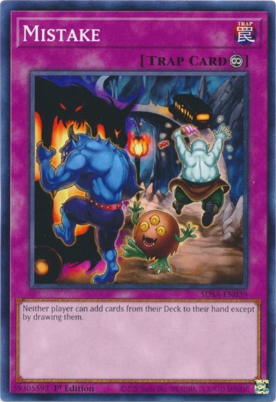 Mistake [SDSA-EN039] Common | Exor Games Truro