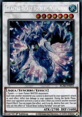 Glacial Beast Iceberg Narwhal [BLAR-EN033] Secret Rare | Exor Games Truro