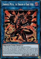 Darkness Metal, the Dragon of Dark Steel [BLAR-EN047] Secret Rare | Exor Games Truro