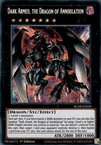 Dark Armed, the Dragon of Annihilation [BLAR-EN050] Secret Rare | Exor Games Truro