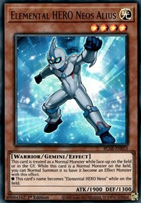 Elemental HERO Neos Alius [BLAR-EN053] Ultra Rare | Exor Games Truro