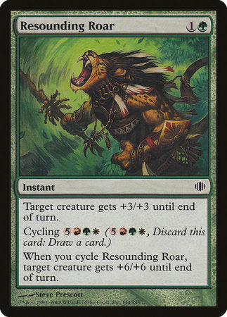 Resounding Roar [Shards of Alara] | Exor Games Truro