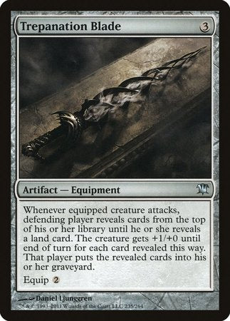 Trepanation Blade [Innistrad] | Exor Games Truro