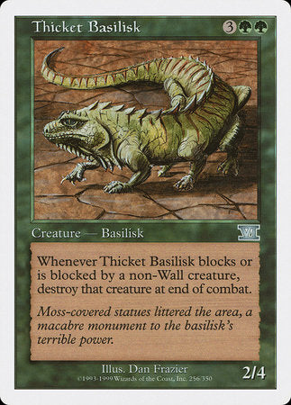 Thicket Basilisk [Classic Sixth Edition] | Exor Games Truro