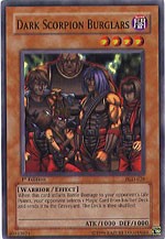 Dark Scorpion Burglars [PGD-028] Common | Exor Games Truro