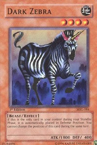 Dark Zebra [MRL-084] Common | Exor Games Truro