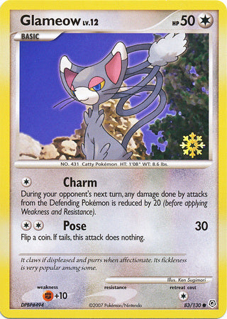 Glameow (83/130) [Countdown Calendar Promos] | Exor Games Truro