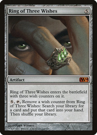 Ring of Three Wishes [Magic 2014] | Exor Games Truro