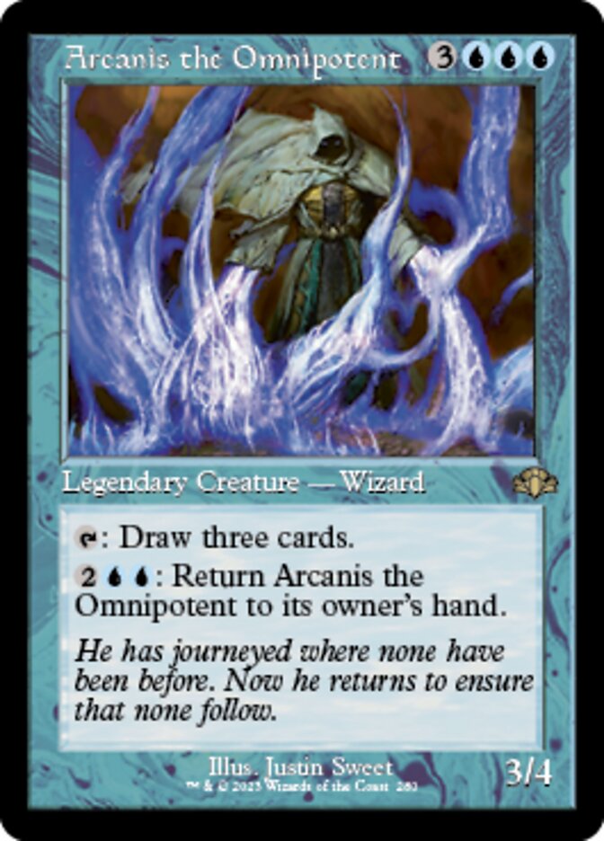 Arcanis the Omnipotent (Retro) [Dominaria Remastered] | Exor Games Truro