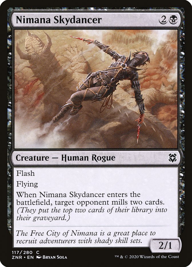 Nimana Skydancer [Zendikar Rising] | Exor Games Truro