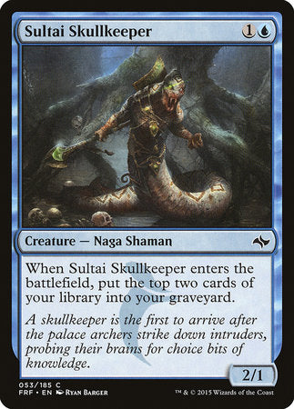 Sultai Skullkeeper [Fate Reforged] | Exor Games Truro