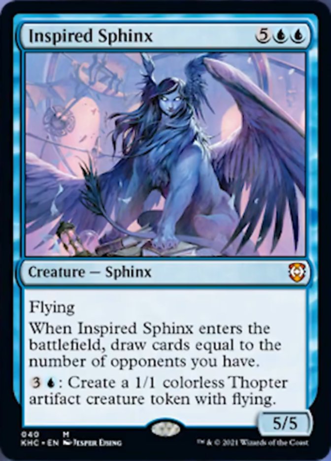 Inspired Sphinx [Kaldheim Commander] | Exor Games Truro