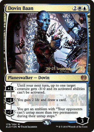 Dovin Baan [Kaladesh Promos] | Exor Games Truro