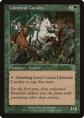 Llanowar Cavalry [Invasion] | Exor Games Truro