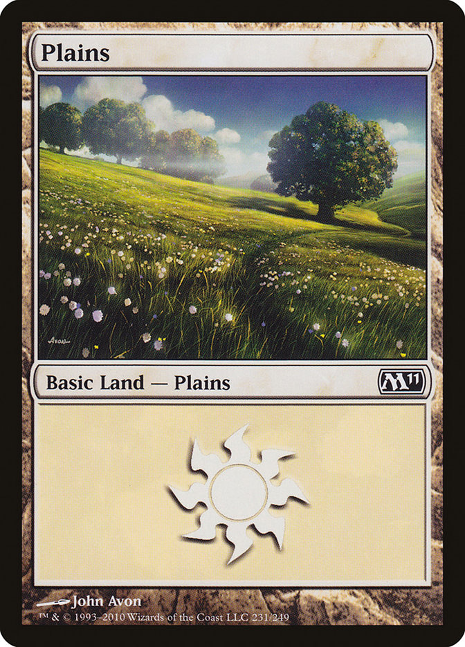 Plains (231) [Magic 2011] | Exor Games Truro