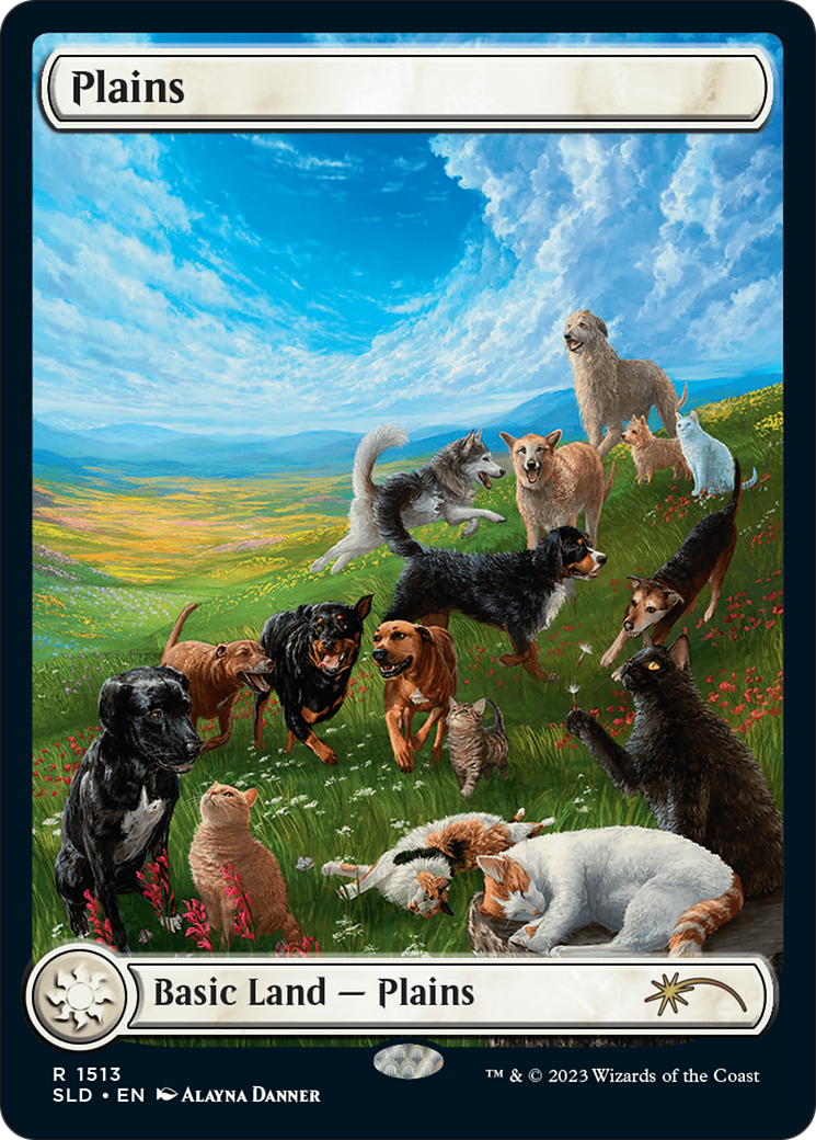 Plains (1513) [Secret Lair Commander Deck: Raining Cats and Dogs] | Exor Games Truro