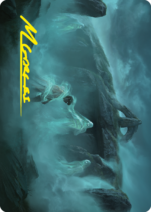 Fog on the Barrow-Downs Art Card (Gold-Stamped Signature) [The Lord of the Rings: Tales of Middle-earth Art Series] | Exor Games Truro