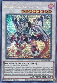 Borreload Savage Dragon [MP20-EN017] Prismatic Secret Rare | Exor Games Truro