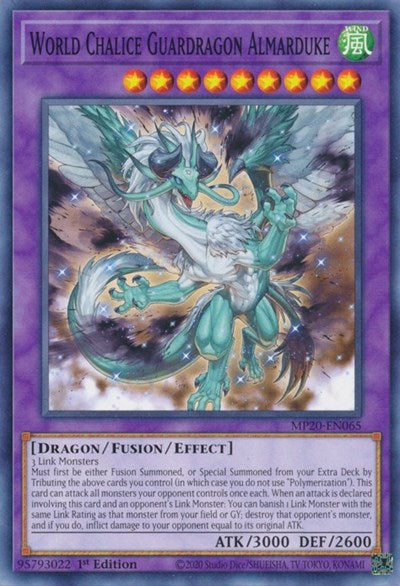 World Chalice Guardragon Almarduke [MP20-EN065] Common | Exor Games Truro