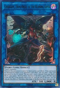 Cherubini, Ebon Angel of the Burning Abyss [MP20-EN096] Ultra Rare | Exor Games Truro