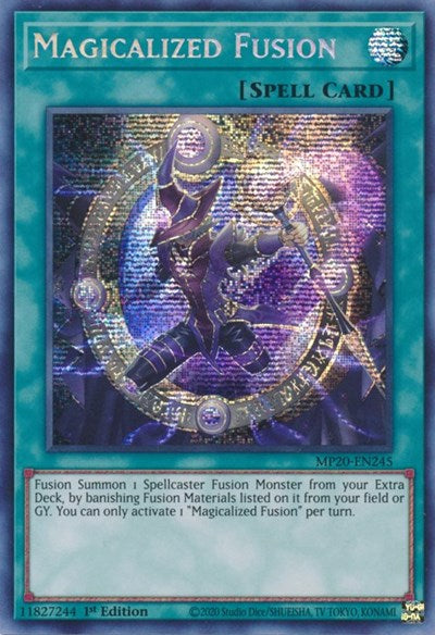 Magicalized Fusion [MP20-EN245] Prismatic Secret Rare | Exor Games Truro