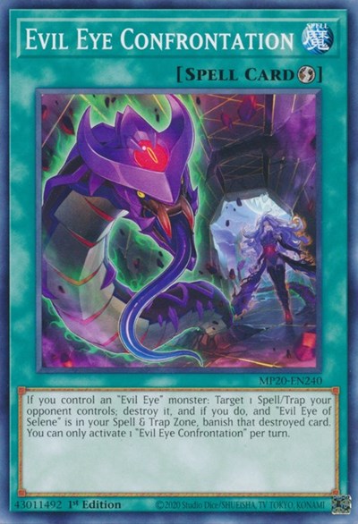 Evil Eye Confrontation [MP20-EN240] Common | Exor Games Truro