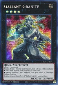 Gallant Granite [MP20-EN167] Prismatic Secret Rare | Exor Games Truro