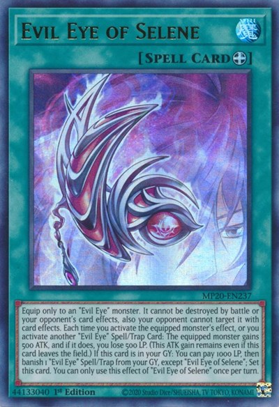 Evil Eye of Selene [MP20-EN237] Ultra Rare | Exor Games Truro