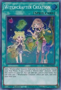 Witchcrafter Creation [MP20-EN225] Super Rare | Exor Games Truro