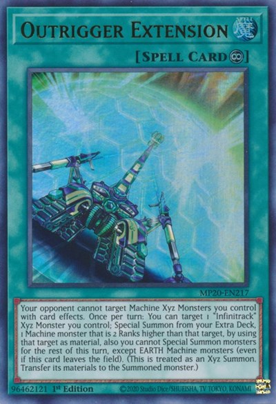 Outrigger Extension [MP20-EN217] Ultra Rare | Exor Games Truro