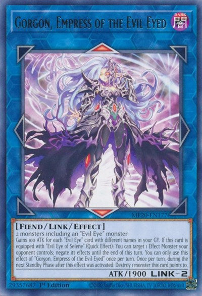 Gorgon, Empress of the Evil Eyed [MP20-EN177] Rare | Exor Games Truro